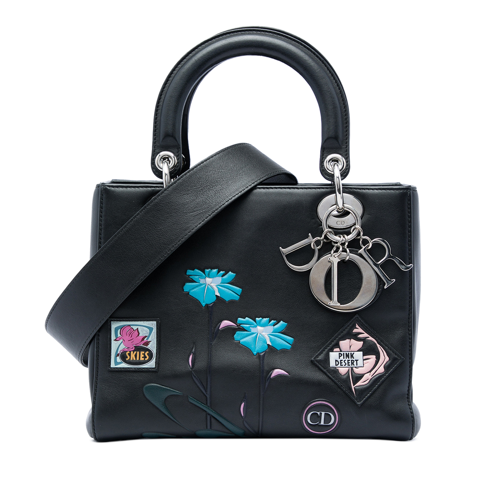 Pre-Loved Dior Medium Calfskin Paradise Lady Dior